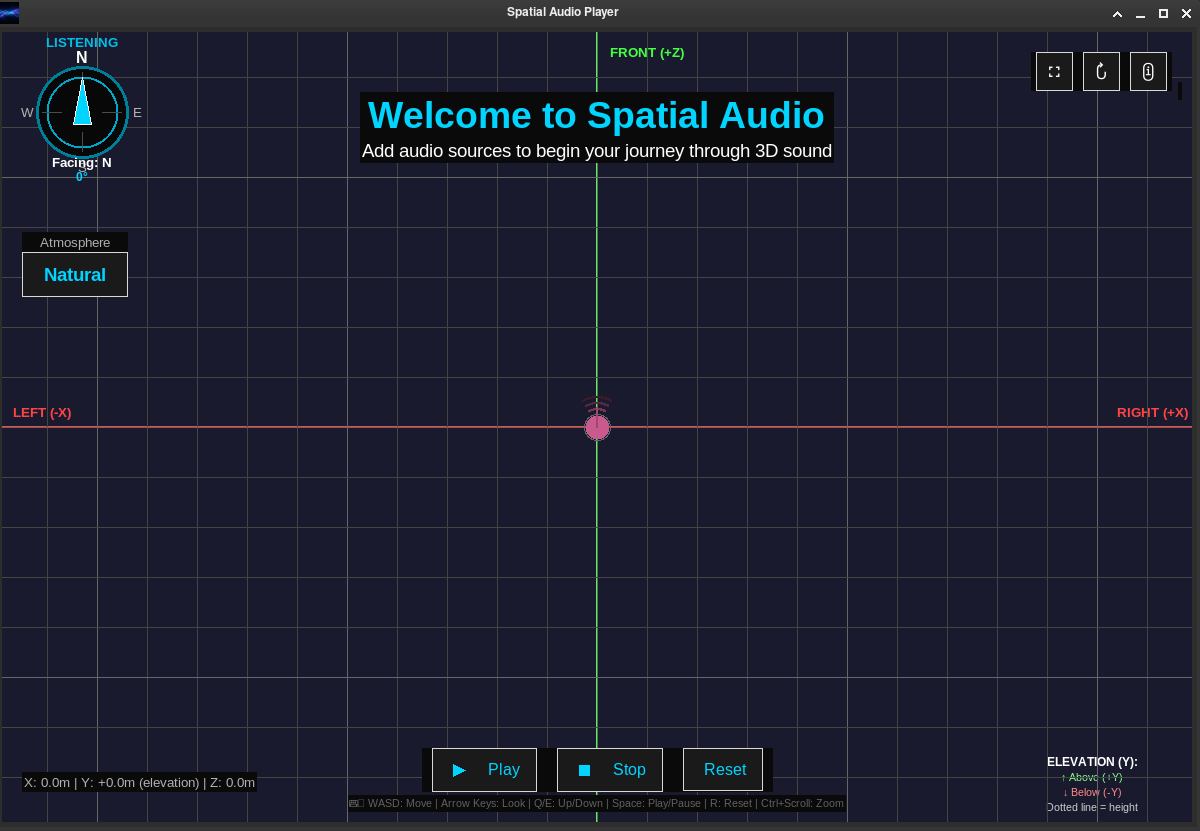 SHAC Studio Spatial Player